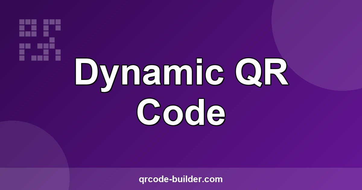 Scanning a dynamic QR code with smartphone – real-time analytics dashboard