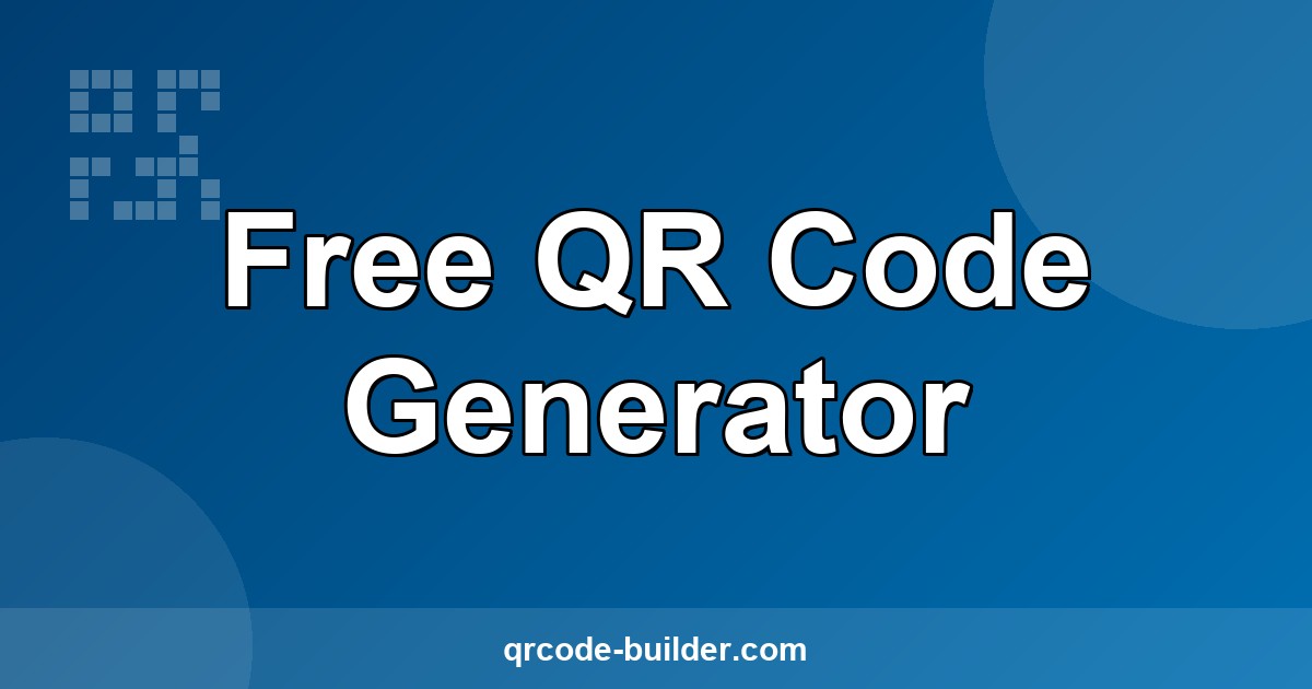 Free QR code generator online with no registration – create and download instantly