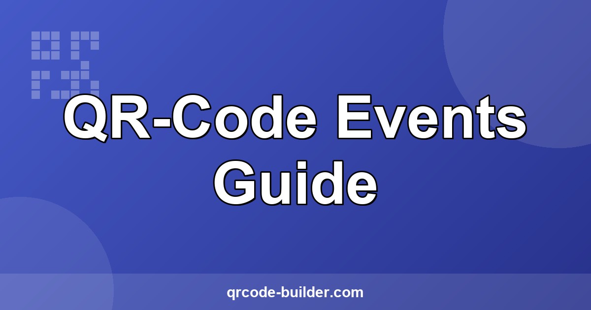 QR-Code für Veranstaltungen und Events – qrcode-builder.com