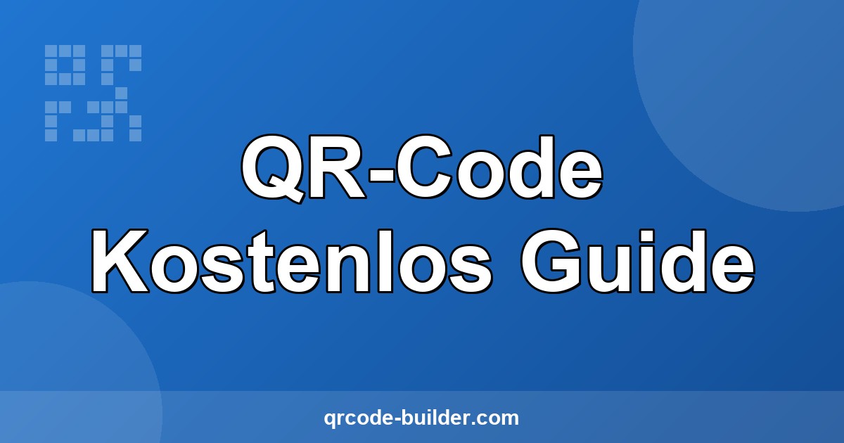 QR-Code kostenlos ohne Anmeldung – qrcode-builder.com